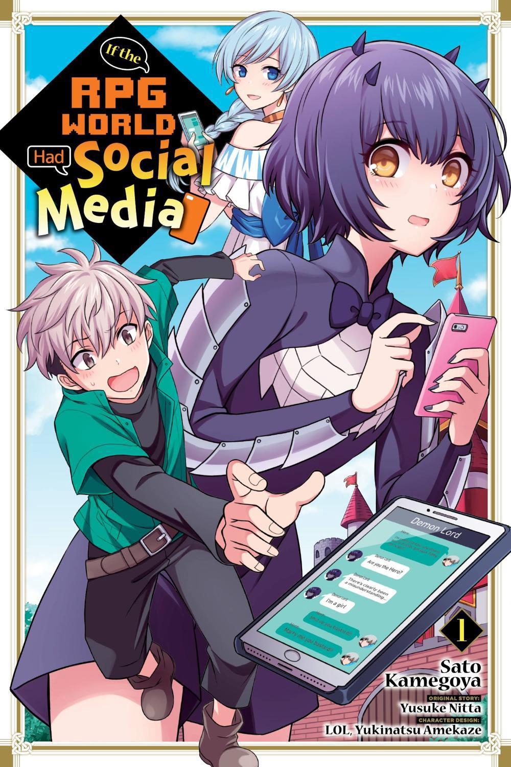If the RPG World Had Social Media..., Vol. 1 (manga) by Yusuke Nitta - ISBN: 9781975320942