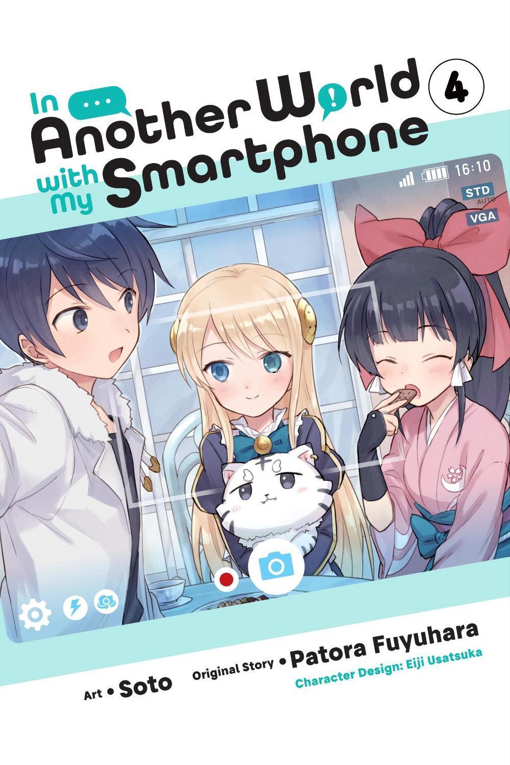 In Another World with My Smartphone, Vol. 4 (manga) by Patora Fuyuhara - ISBN: 9781975321093