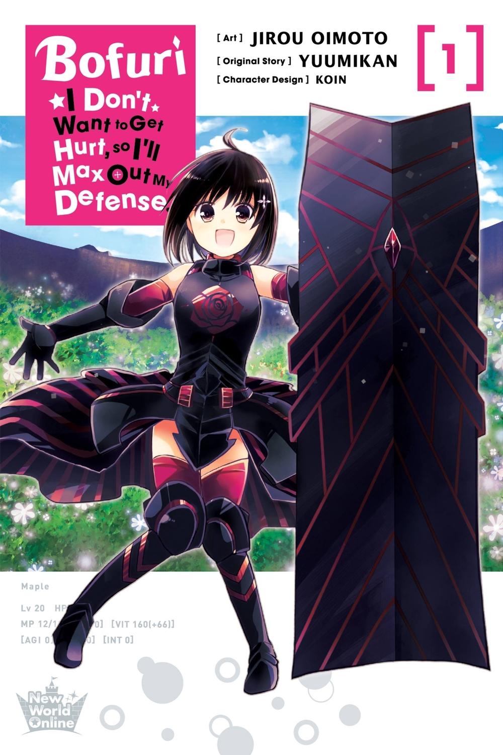 Bofuri: I Don't Want to Get Hurt, so I'll Max Out My Defense., Vol. 1 (manga) by Jirou Oimoto - ISBN: 9781975323868