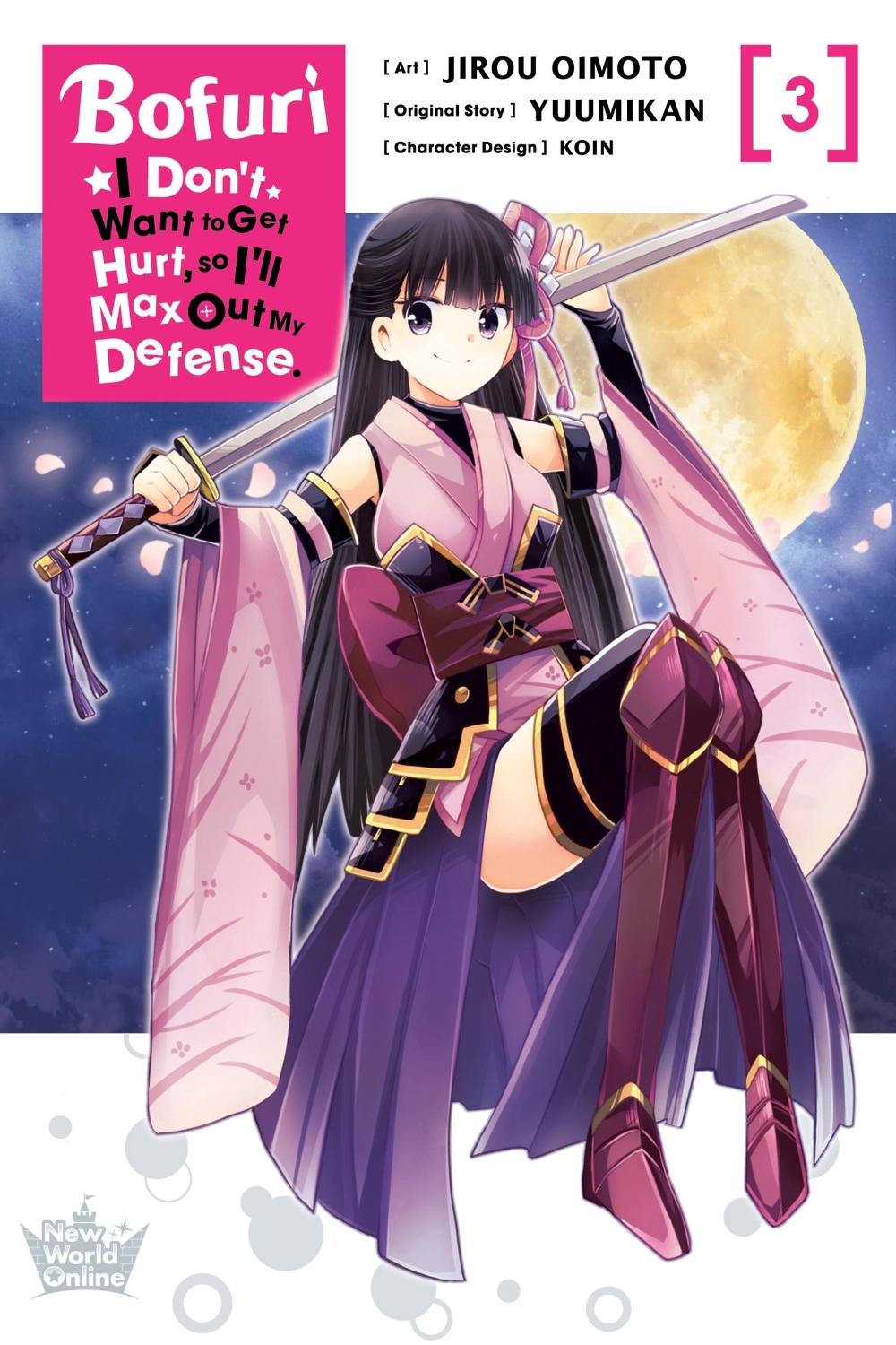 Bofuri: I Don't Want to Get Hurt, so I'll Max Out My Defense., Vol. 3 (manga) by Jirou Oimoto - ISBN: 9781975323905