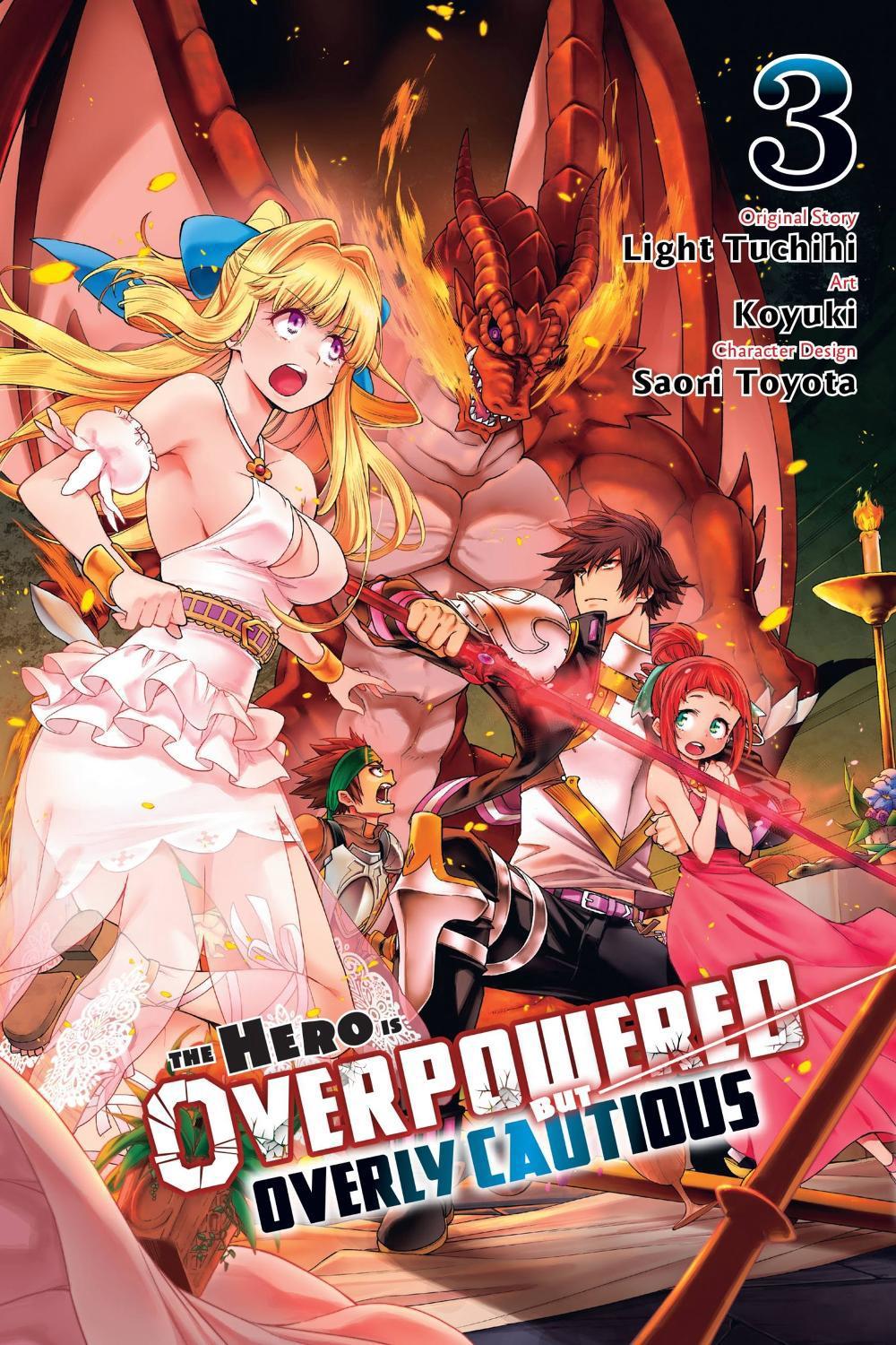 The Hero Is Overpowered But Overly Cautious, Vol. 3 (manga) by Light Tuchihi - ISBN: 9781975325572
