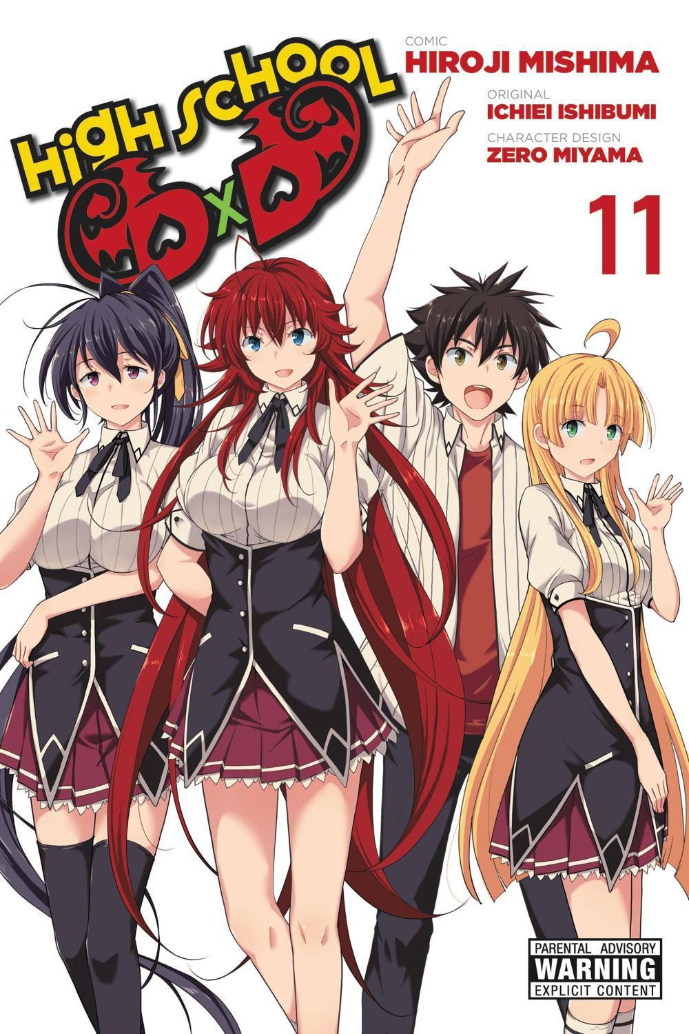 High School DxD, Vol. 11 by Hiroji Mishima - ISBN: 9781975328078
