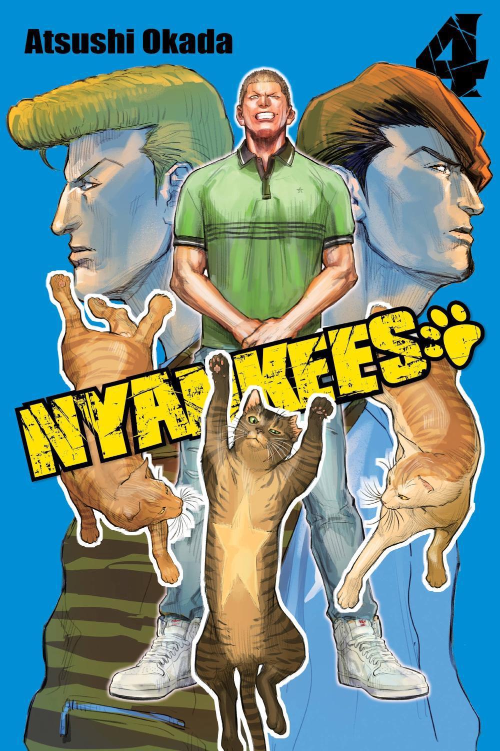 Nyankees, Vol. 4 by Atsushi Okada - ISBN: 9781975332815