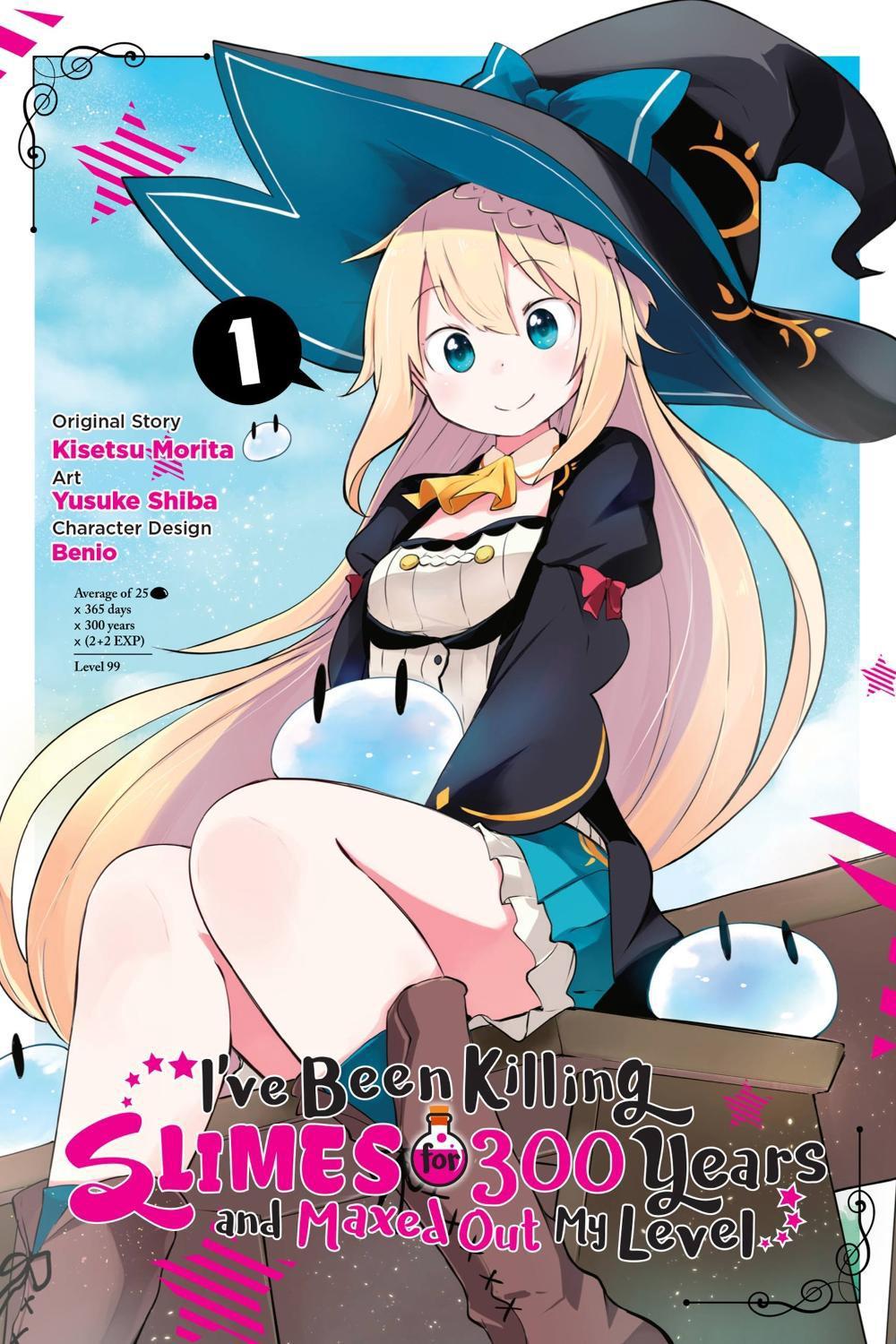 I've Been Killing Slimes for 300 Years and Maxed Out My Level, Vol. 1 (manga) by Kisetsu Morita - ISBN: 9781975332839