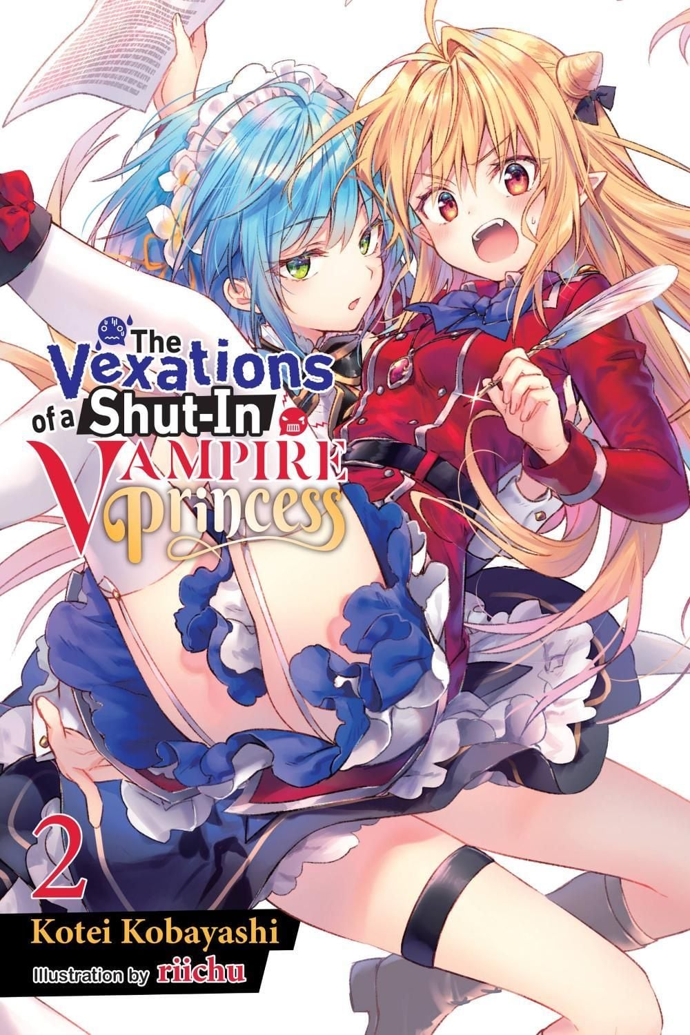 The Vexations of a Shut-In Vampire Princess, Vol. 2 (light novel) by Kotei Kobayashi - ISBN: 9781975339517