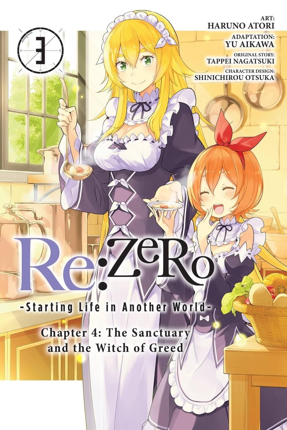 Re:ZERO -Starting Life in Another World-, Chapter 4: The Sanctuary and the Witch of Greed, Vol. 3 (manga) by Tappei Nagatsuki - ISBN: 9781975339937