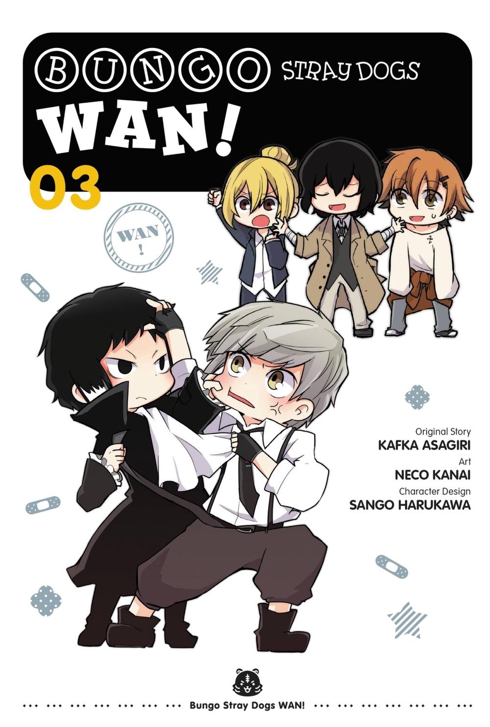 Bungo Stray Dogs: Wan!, Vol. 3 by Neco Kanai - ISBN: 9781975340315