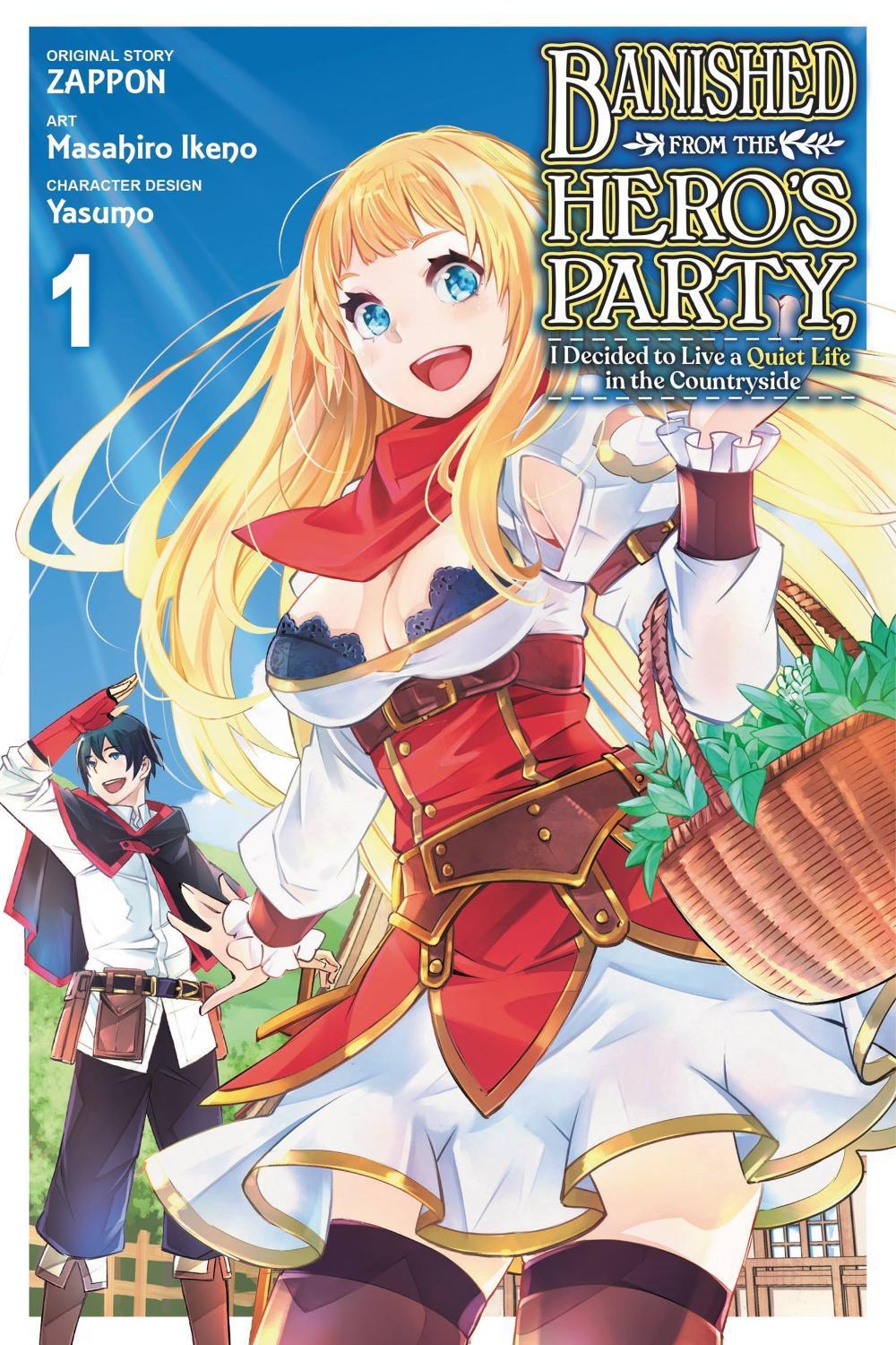 Banished from the Hero's Party, I Decided to Live a Quiet Life in the Countryside, Vol. 1 (manga) by Masahiro Ikeno - ISBN: 9781975341183