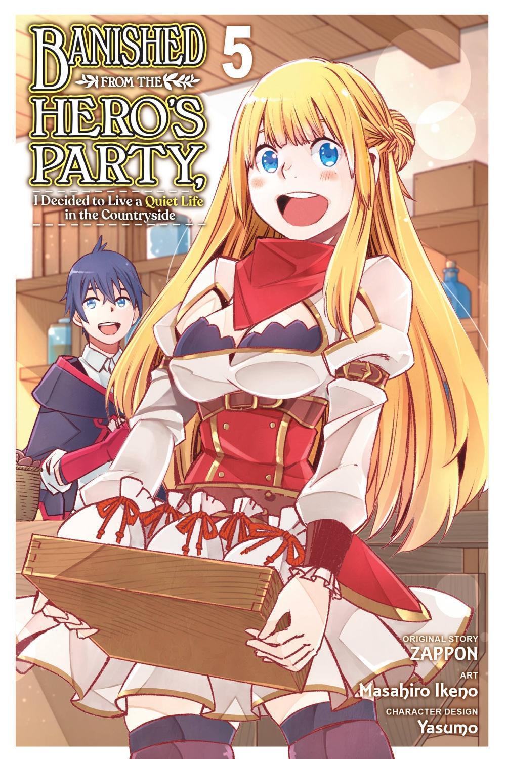 Banished from the Hero's Party, I Decided to Live a Quiet Life in the Countryside, Vol. 5 (manga) by Masahiro Ikeno - ISBN: 9781975341596