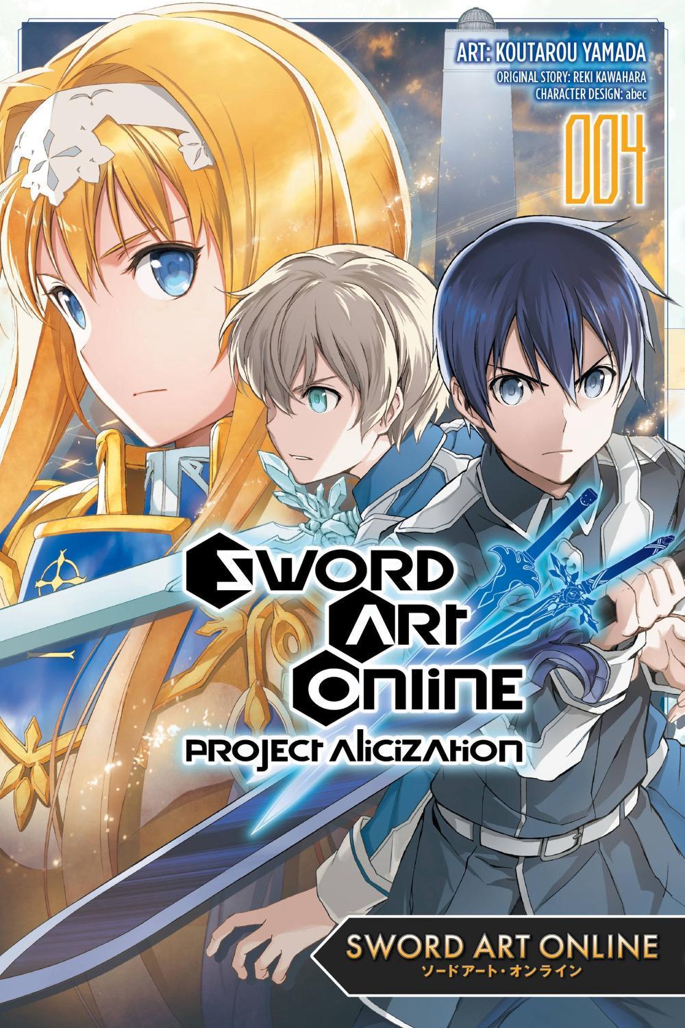 Sword Art Online: Project Alicization, Vol. 4 (manga) by Reki Kawahara - ISBN: 9781975341770