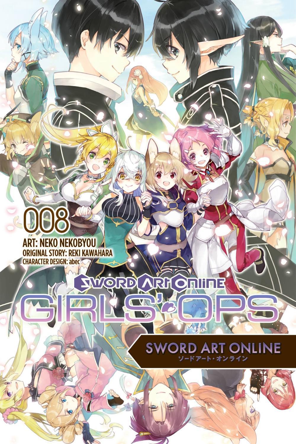 Sword Art Online: Girls' Ops, Vol. 8 by Reki Kawahara - ISBN: 9781975342845
