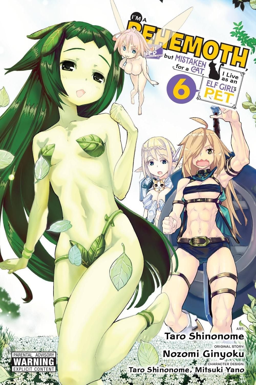I'm a Behemoth, an S-Ranked Monster, but Mistaken for a Cat, I Live as an Elf Girl's Pet, Vol. 6 (manga) by Nozomi Ginyoku - ISBN: 9781975349509