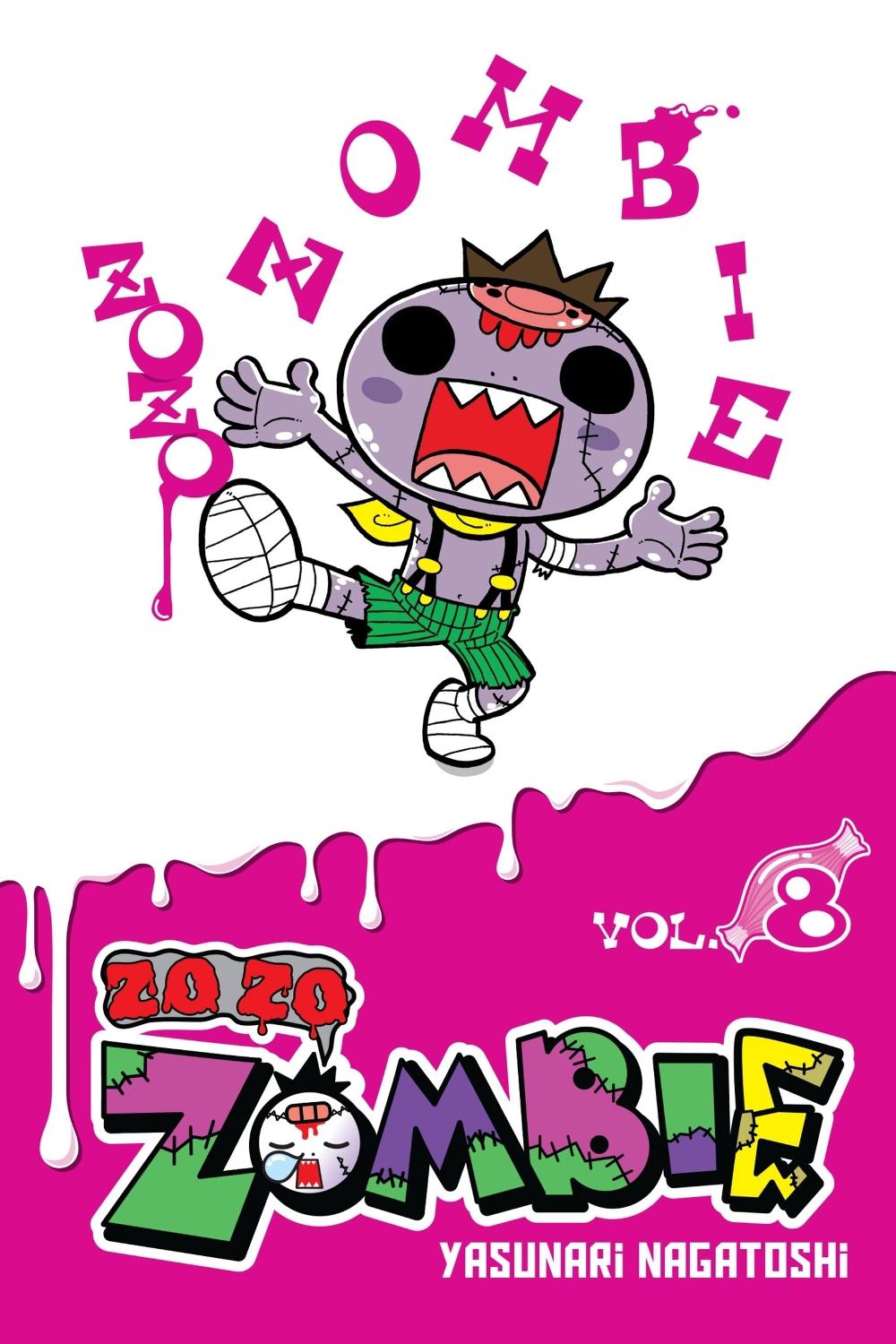 Zo Zo Zombie, Vol. 8 by Yasunari Nagatoshi - ISBN: 9781975353483