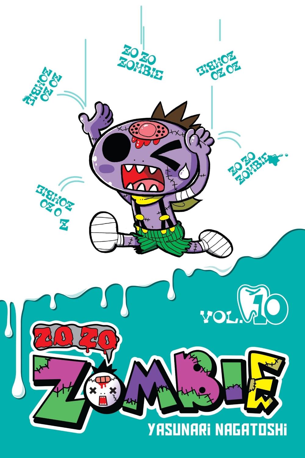 Zo Zo Zombie, Vol. 10 by Yasunari Nagatoshi - ISBN: 9781975358778