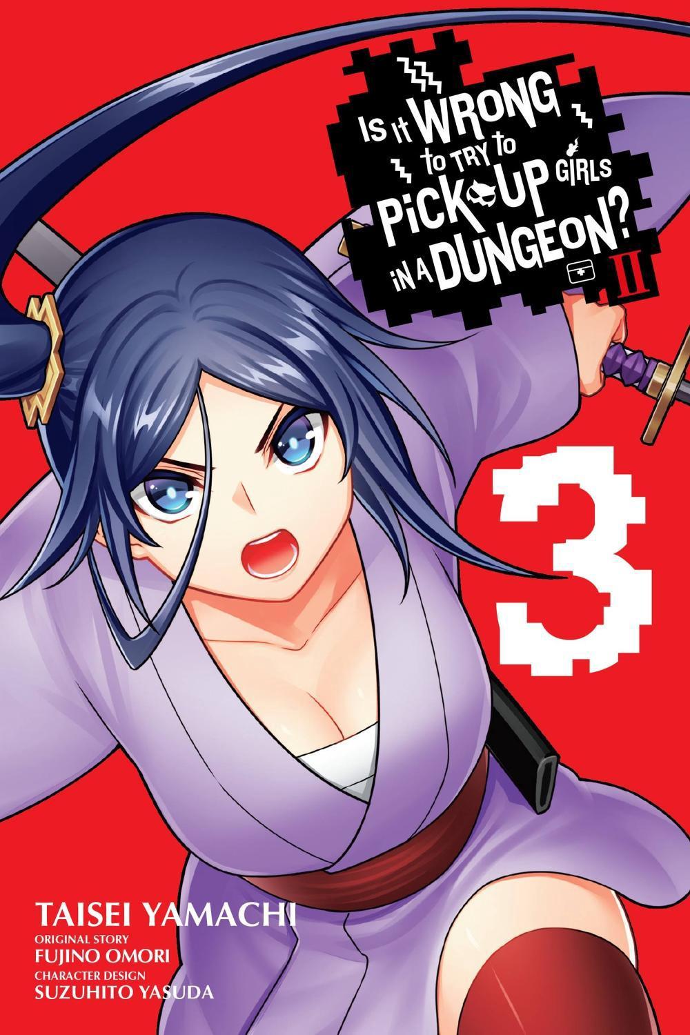 Is It Wrong to Try to Pick Up Girls in a Dungeon? II, Vol. 3 (manga) by Fujino Omori - ISBN: 9781975361310