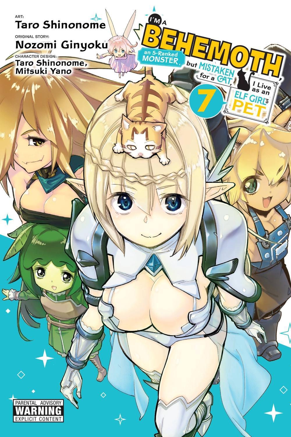 I'm a Behemoth, an S-Ranked Monster, but Mistaken for a Cat, I Live as an Elf Girl's Pet, Vol. 7 (manga) by Nozomi Ginyoku - ISBN: 9781975362317