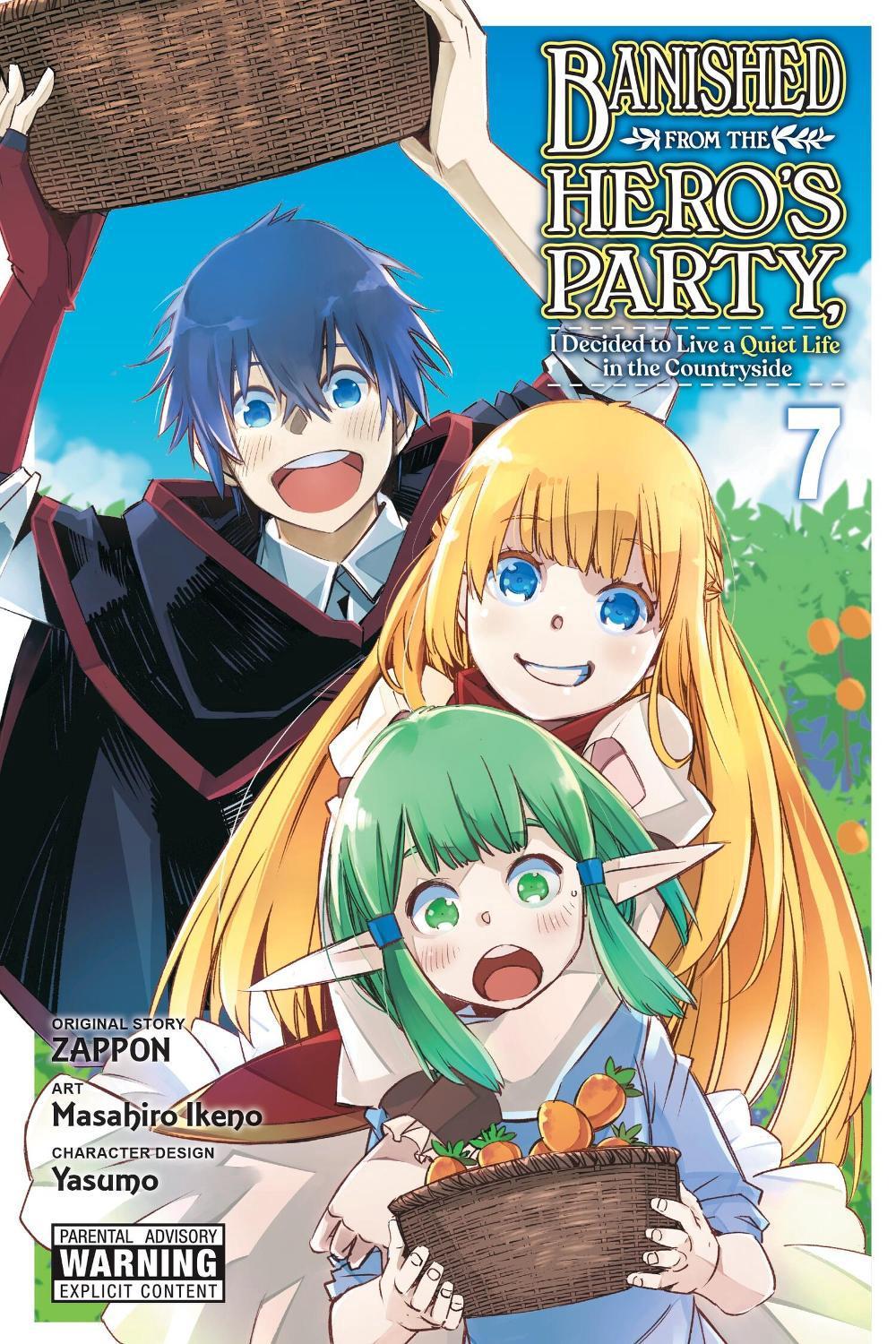 Banished from the Hero's Party, I Decided to Live a Quiet Life in the Countryside, Vol. 7 (manga) by Masahiro Ikeno - ISBN: 9781975363017