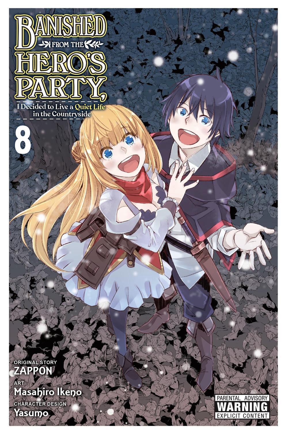 Banished from the Hero's Party, I Decided to Live a Quiet Life in the Countryside, Vol. 8 (manga) by Masahiro Ikeno - ISBN: 9781975363031