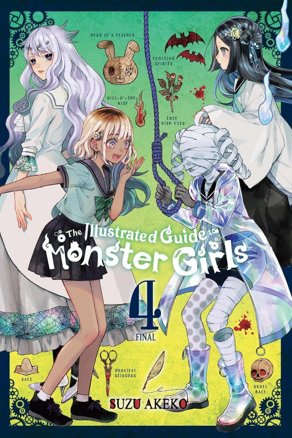 The Illustrated Guide to Monster Girls, Vol. 4 by Suzu Akeko - ISBN: 9781975365127