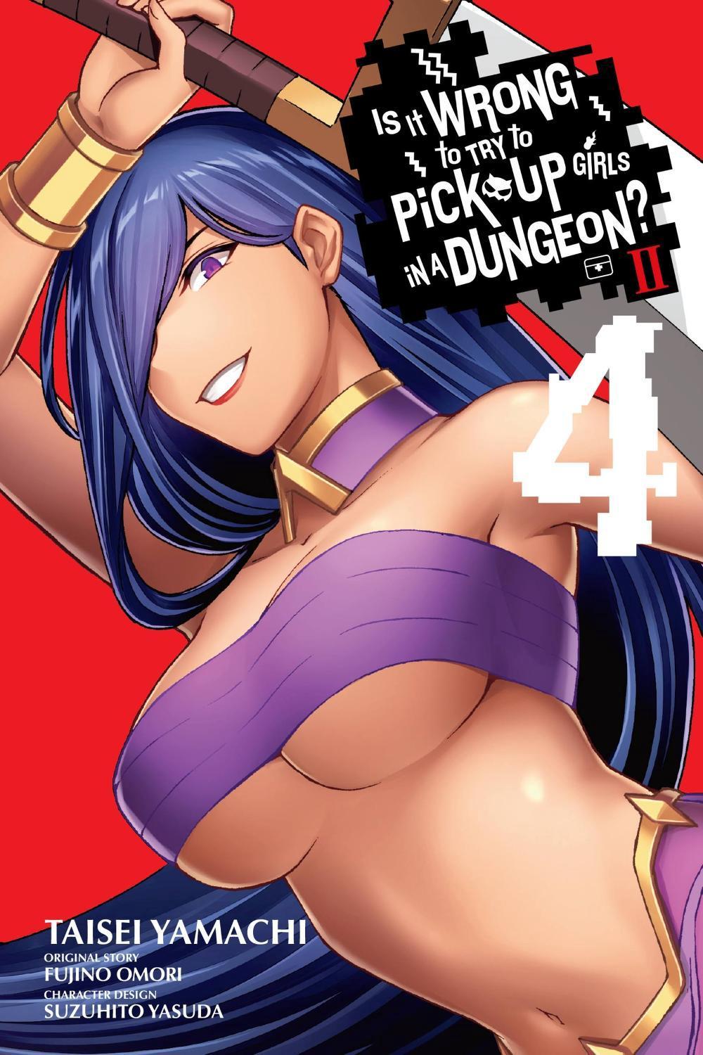 Is It Wrong to Try to Pick Up Girls in a Dungeon? II, Vol. 4 (manga) by Fujino Omori - ISBN: 9781975375430