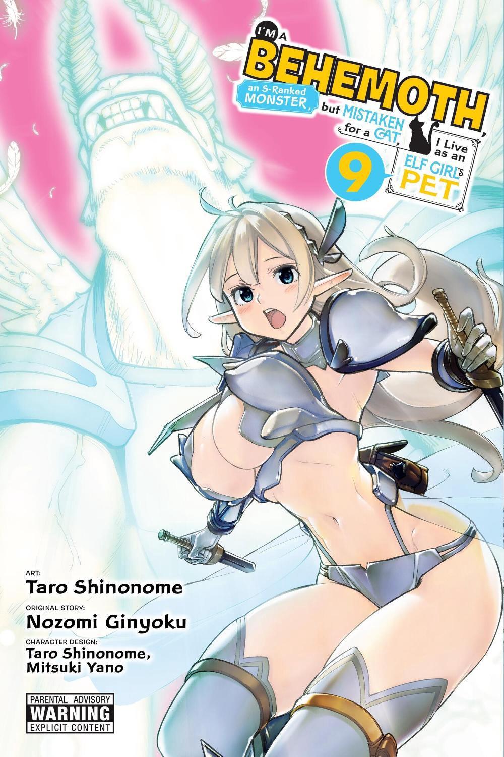 I'm a Behemoth, an S-Ranked Monster, but Mistaken for a Cat, I Live as an Elf Girl's Pet, Vol. 9 (manga) by Nozomi Ginyoku - ISBN: 9781975388515