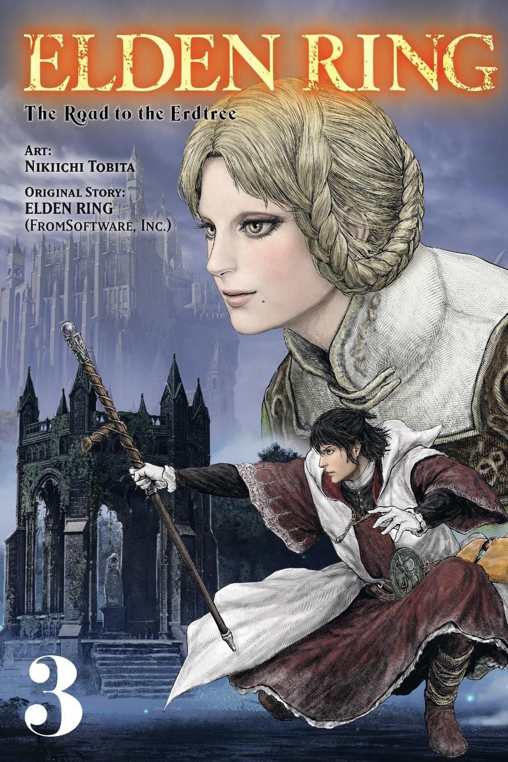 Elden Ring: The Road to the Erdtree, Vol. 3 by Nikiichi Tobita - ISBN: 9781975396541