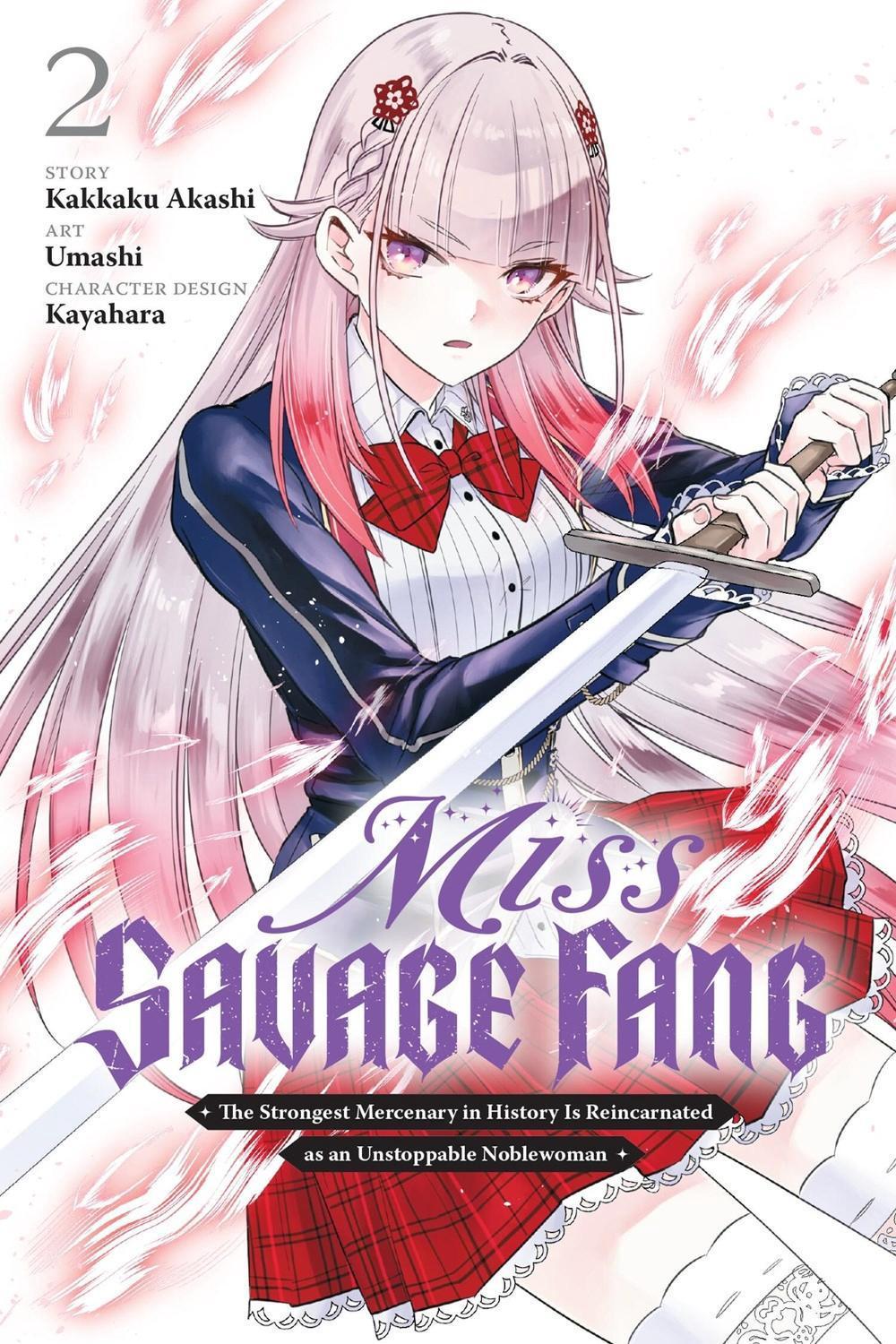 Miss Savage Fang, Vol. 2 (manga) by Kakkaku Akashi - ISBN: 9781975398842