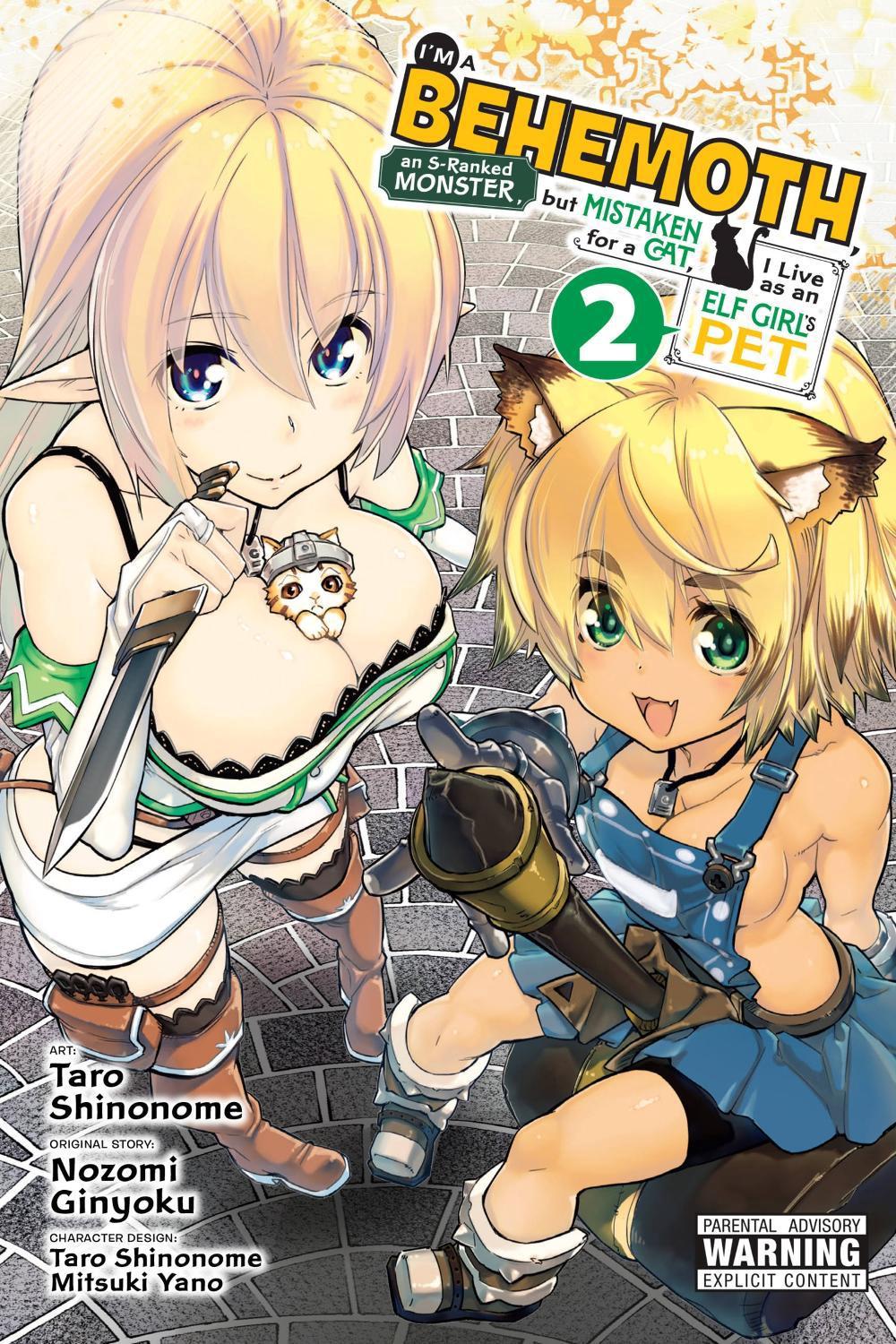 I'm a Behemoth, an S-Ranked Monster, but Mistaken for a Cat, I Live as an Elf Girl's Pet, Vol. 2 (manga), 9781975399528