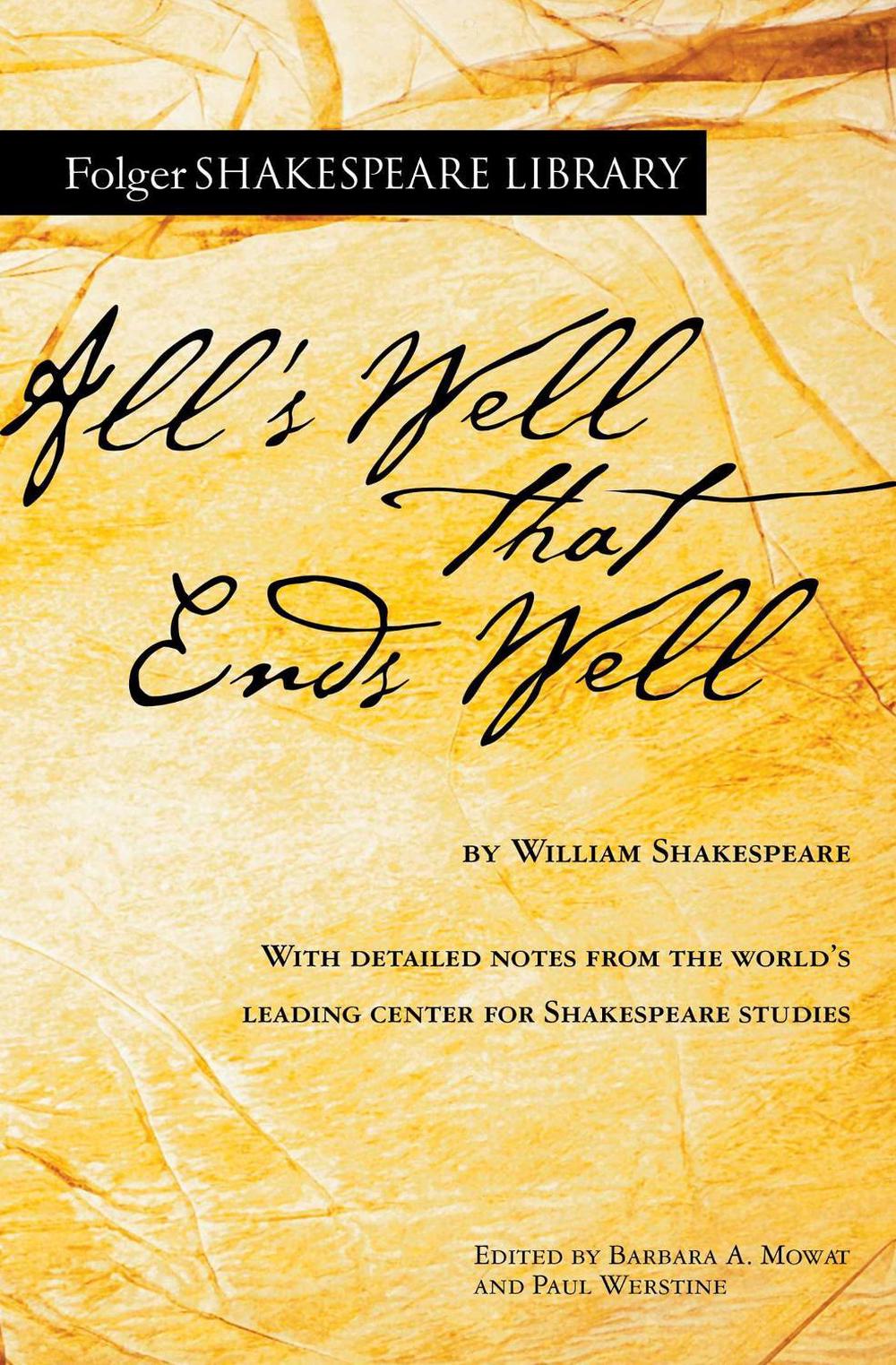 All's Well That Ends Well by William Shakespeare - ISBN: 9781982164966