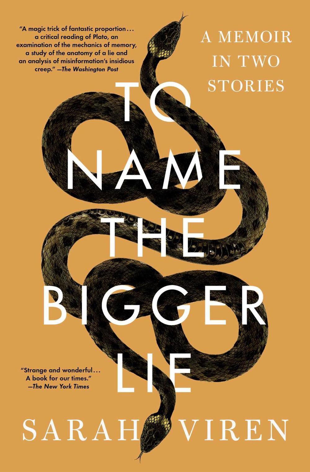 To Name the Bigger Lie, 9781982166601