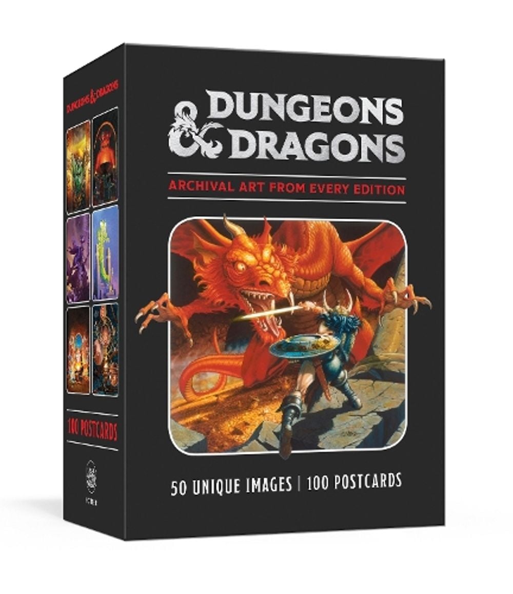 Dungeons & Dragons 100 Postcards: Archival Art from Every Edition by Official Dungeons & Dragons - ISBN: 9781984824622