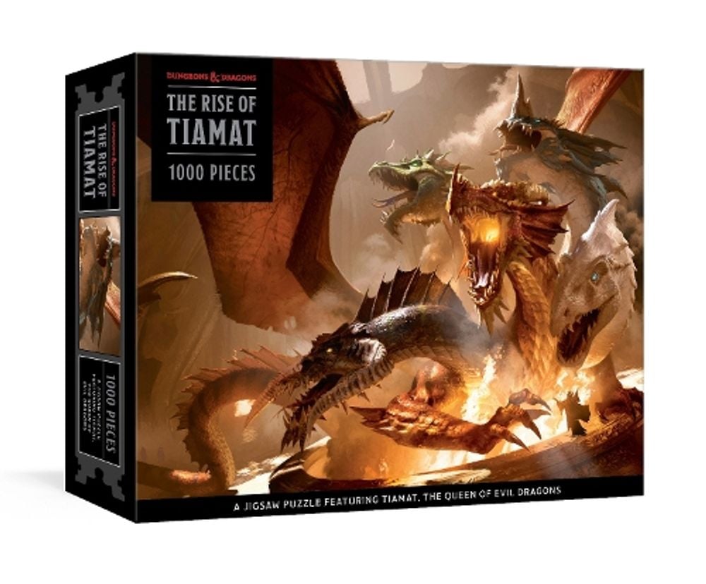 The Rise of Tiamat Dragon Puzzle by Official Dungeons & Dragons Licensed - ISBN: 9781984824646