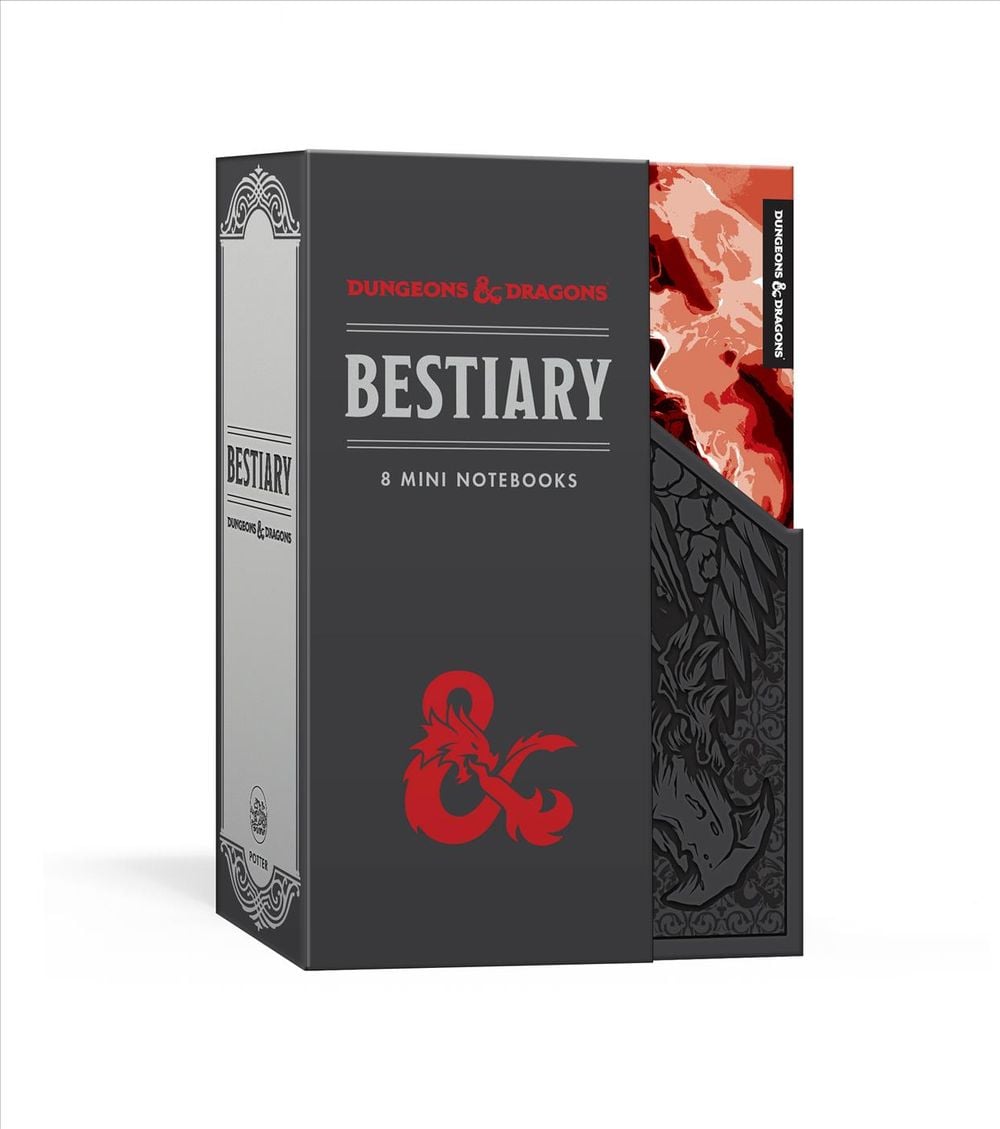 Dungeons and Dragons Bestiary Notebook Set by Wizards Of The Coast - ISBN: 9781984824653