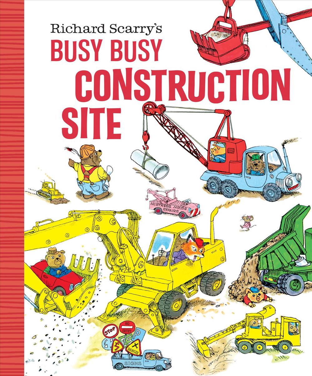 Richard Scarry's Busy, Busy Construction Site by Richard Scarry, Board