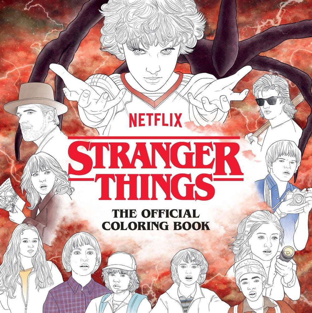 The Official Stranger Things Coloring Book by Netflix - ISBN: 9781984861665