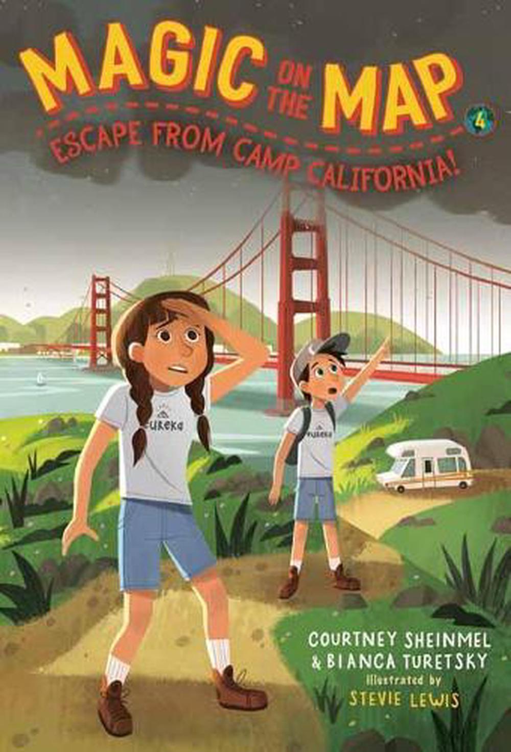 Magic on the Map #4: Escape From Camp California by Bianca Turetsky - ISBN: 9781984895721