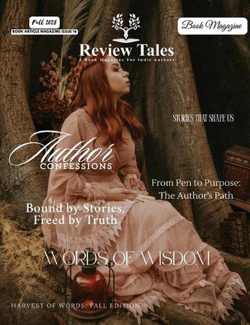 Review Tales - A Book Magazine For Indie Authors - 16th Edition (Fall 2025) by Jeyran Main - ISBN: 9781988680774