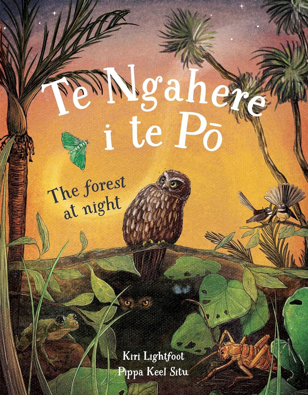 Te ngahere i te pō The forest at night, 9781991142177
