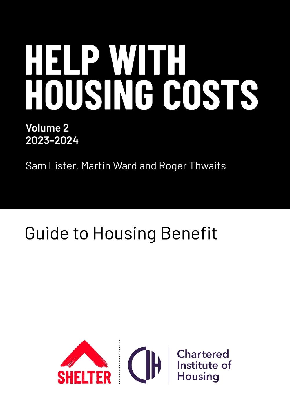 Help with Housing Costs: Volume 2 by Sam Lister - ISBN: 9781999351090