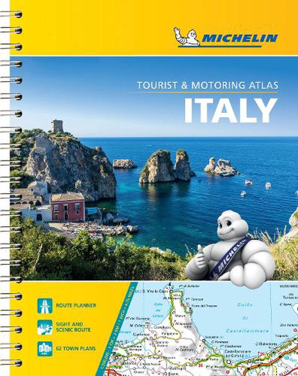 Michelin Italy Road Atlas by Michelin, Spiral, 9782067192454 Buy online at The Nile