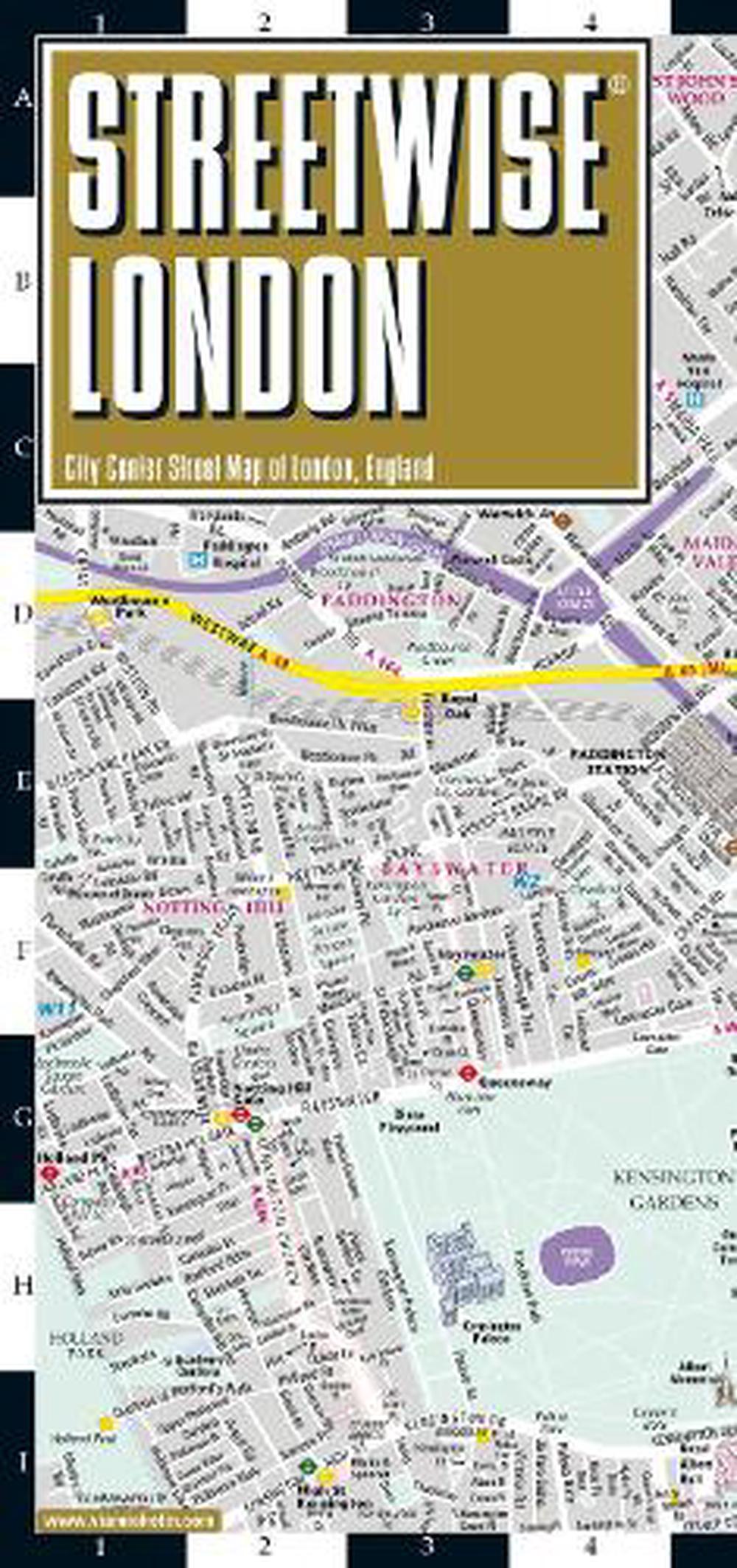 Streetwise London Map Laminated City Center Street Map Of London England By Michelin Folded 4595