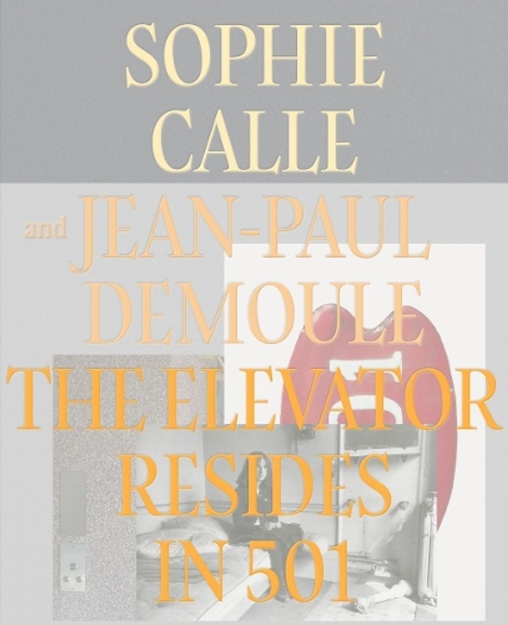The Elevator Resides in 501 by Sophie Calle - ISBN: 9782330159481