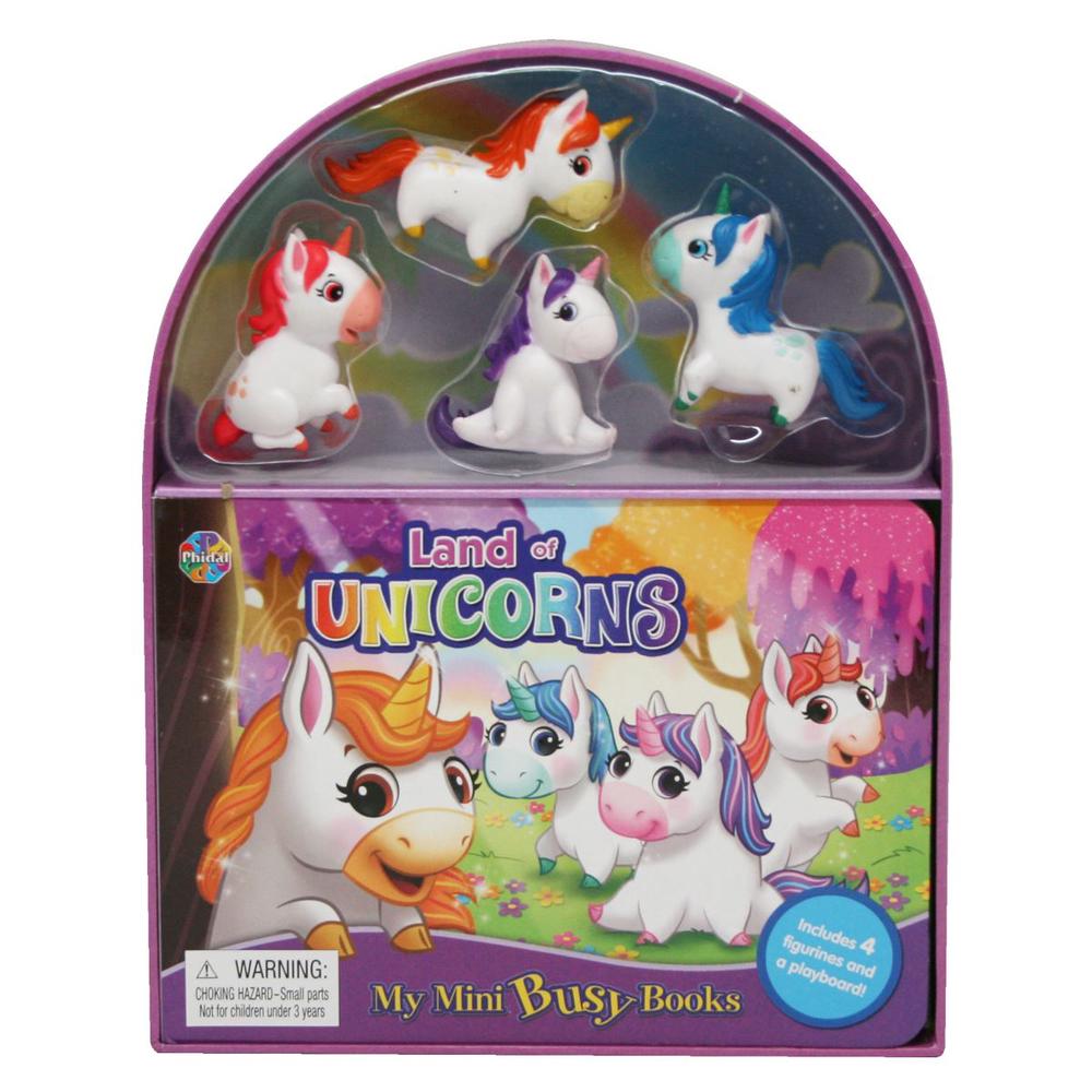 Phidal Publishing My Mini Busy Books - Land Of Unicorns, 9782764336885