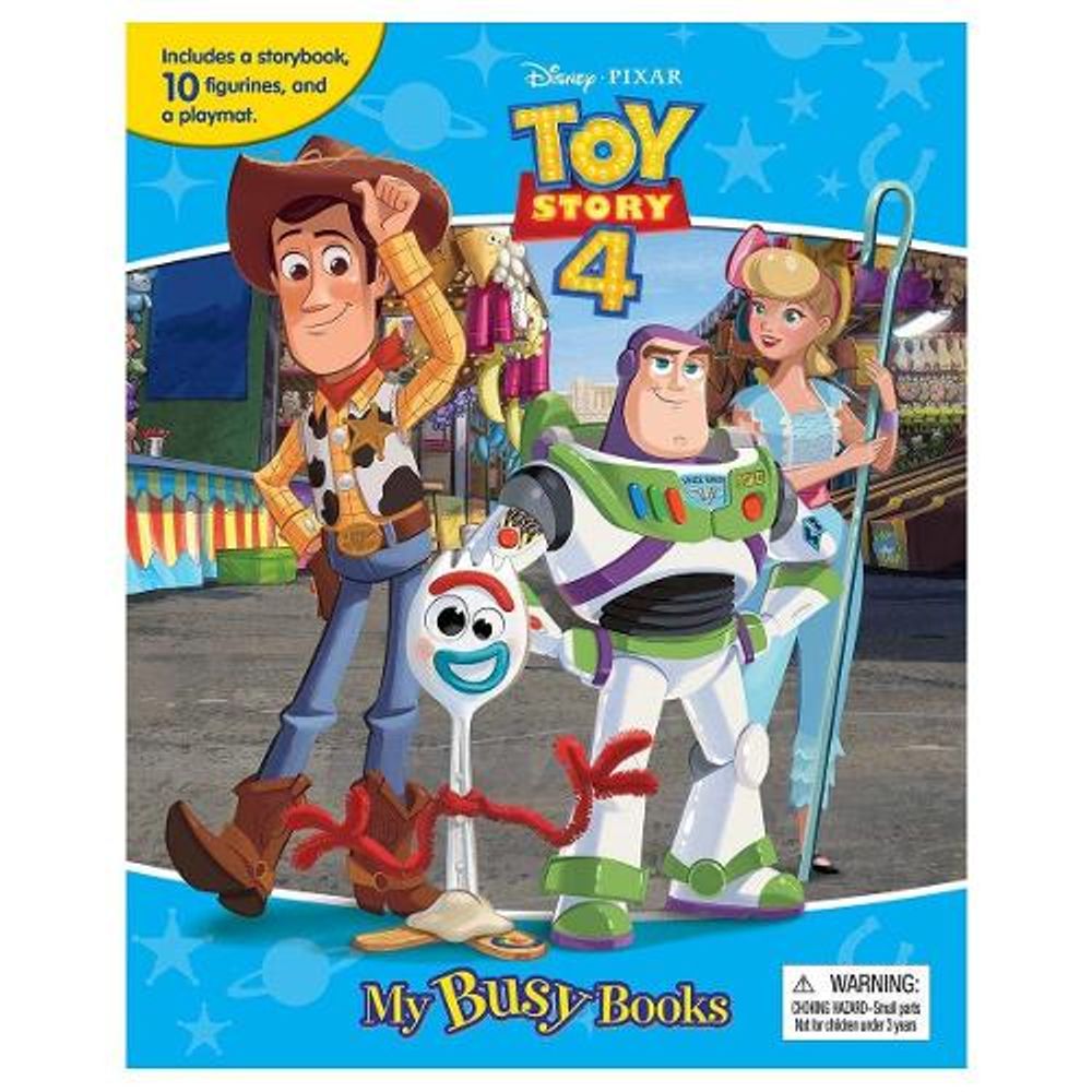 Toy Story 4: My Busy Book by Phidal Publishing - ISBN: 9782764348833