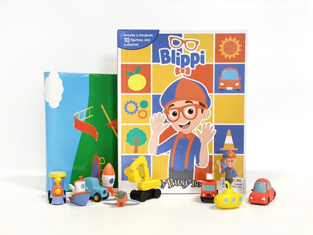 Blippi: My Busy Books by Phidal Publishing - ISBN: 9782764354681