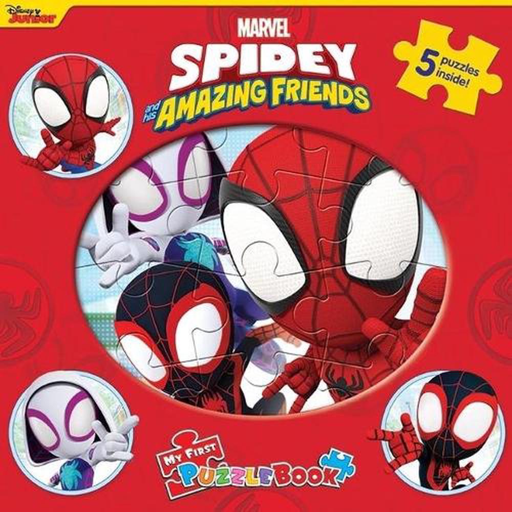 Marvel Spidey & Friends: My First Puzzle Book, 9782764355787