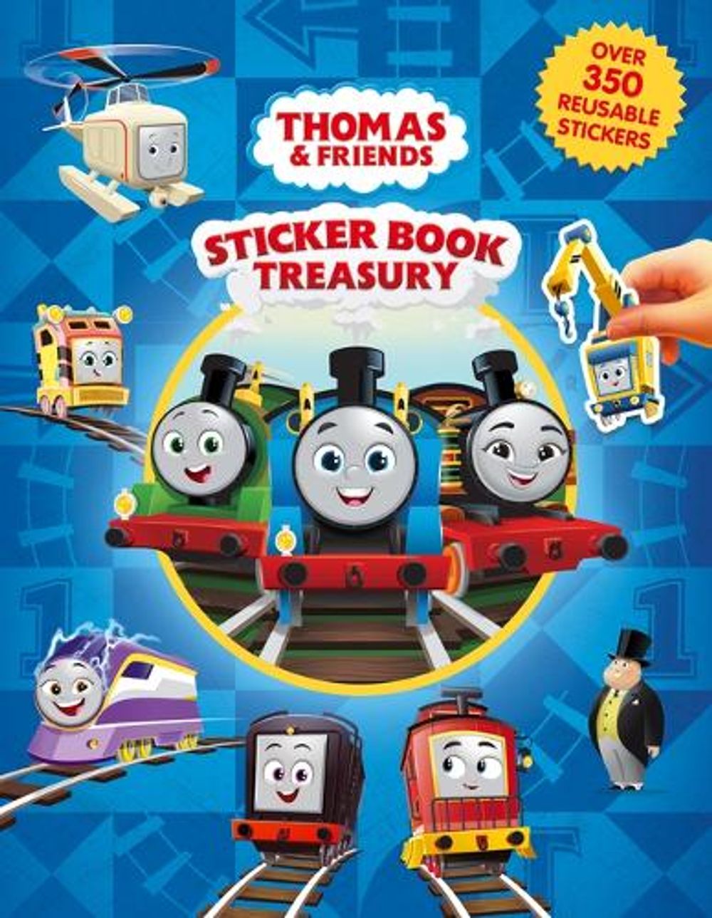 MATTEL THOMAS ALL ENGINES GO STICKER BOOK TREASURY by Phidal Publishing - ISBN: 9782764371046