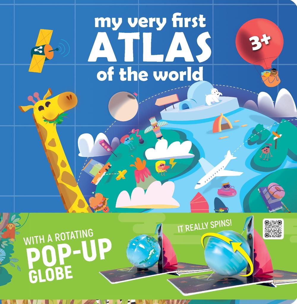 My Very First Atlas with Revolving Globe, 9782889754304