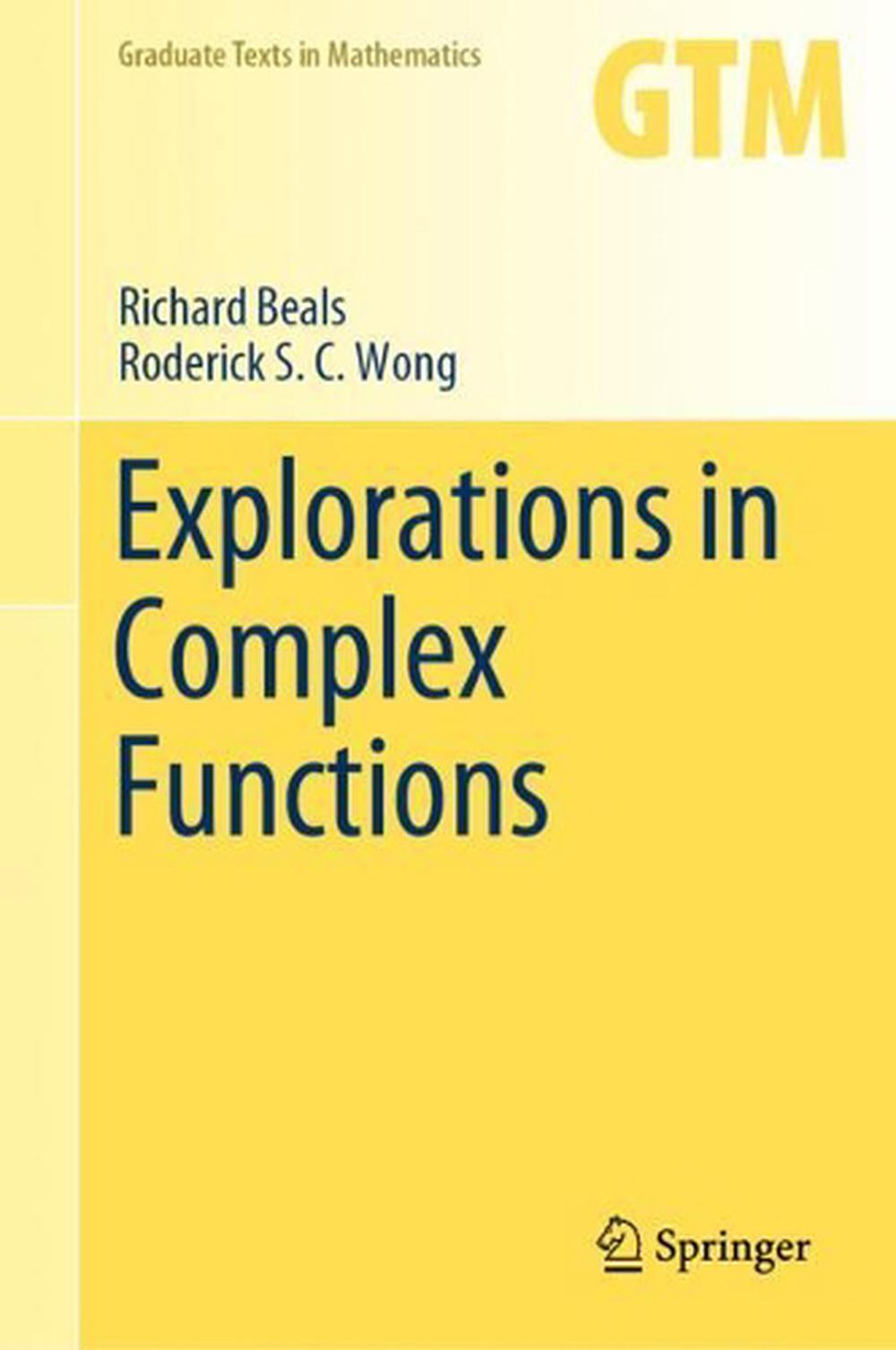 Explorations in Complex Functions, 9783030545321
