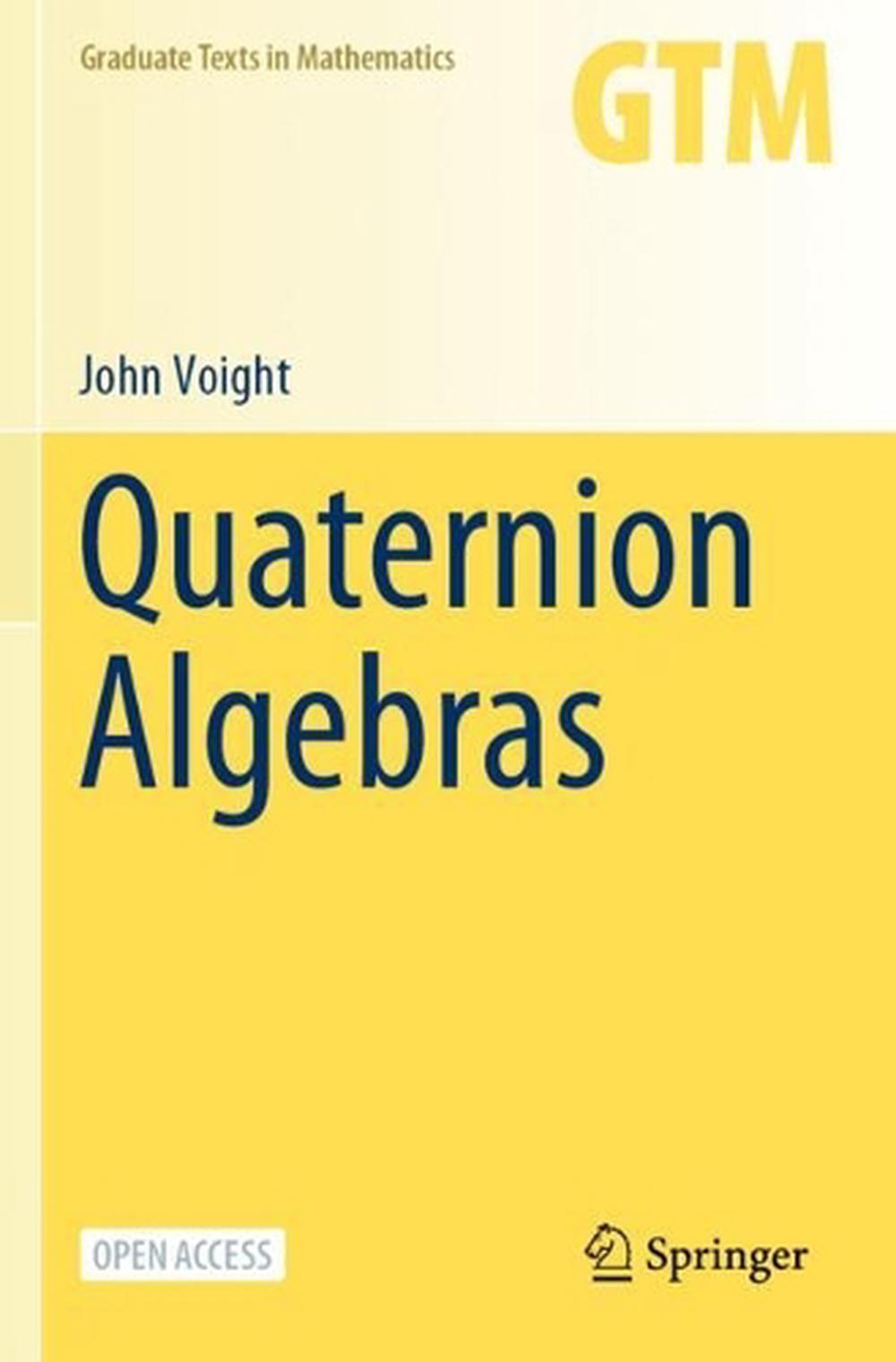 Quaternion Algebras, 9783030574673